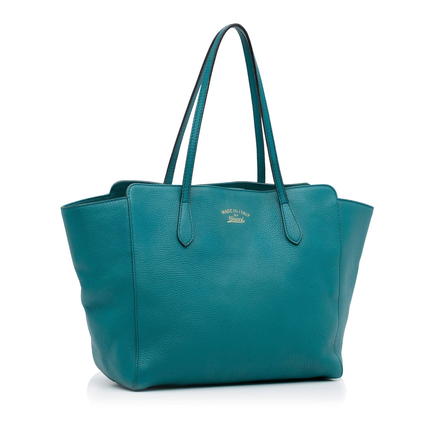 Gucci Blue Leather Tote Style 1