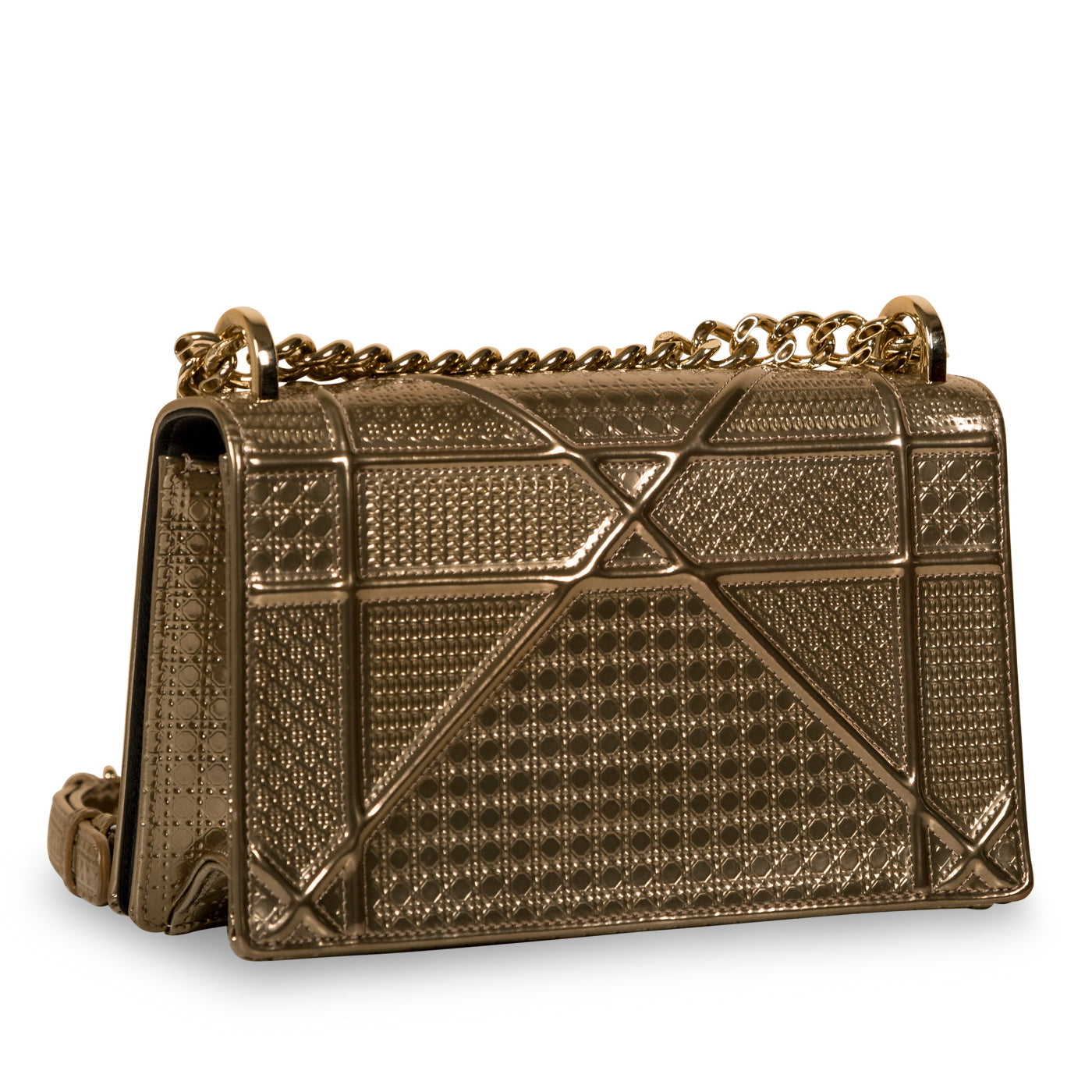 Dior Chain Leather Shoulder Bag