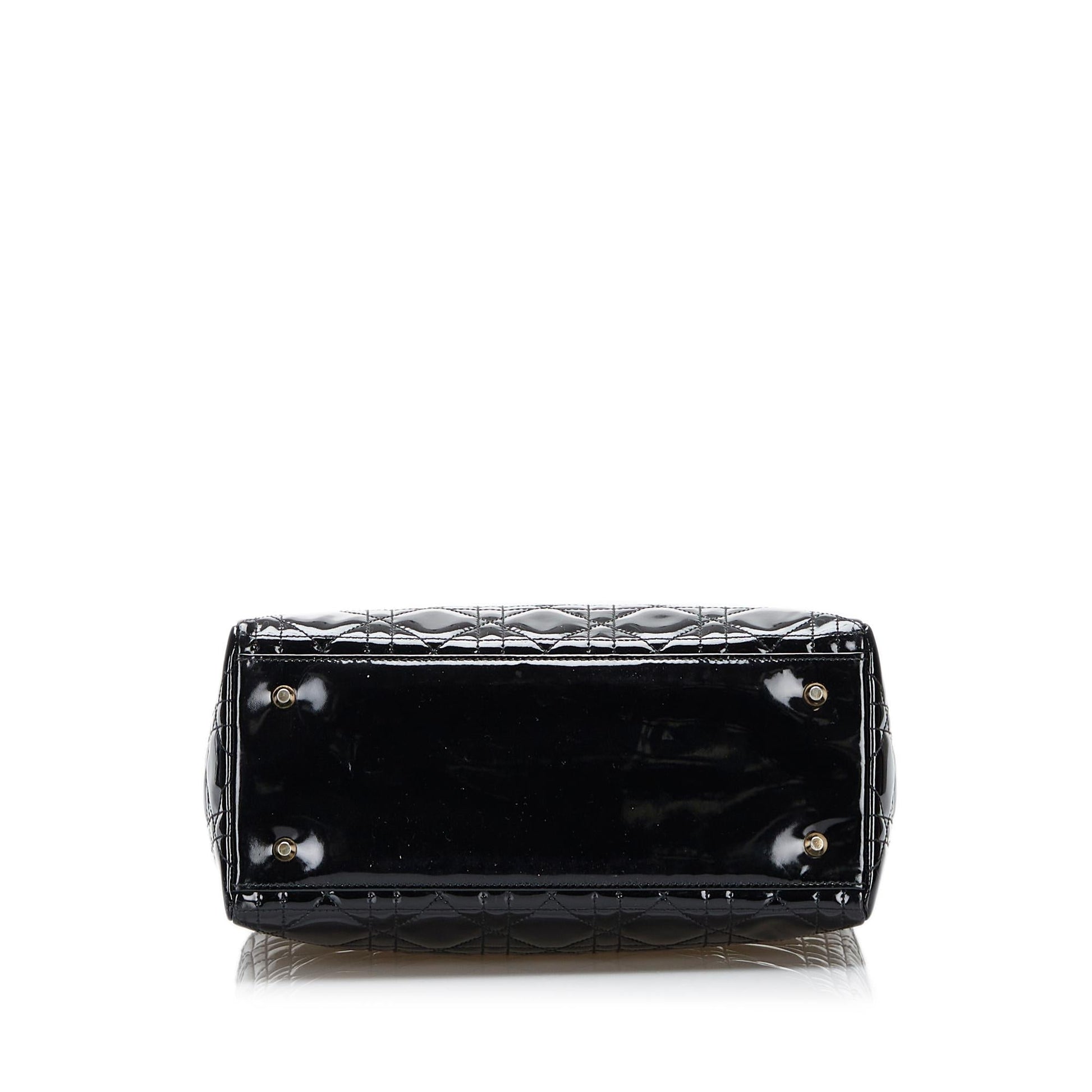 Saint Laurent Lady Dior Leather Mini Handbag