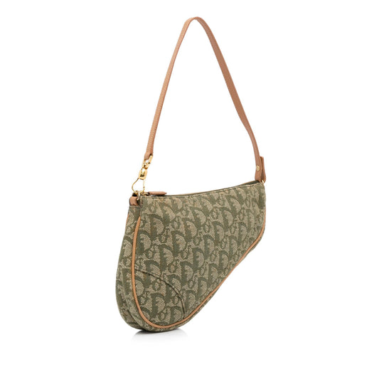 Saint Laurent Pochette Mini Canvas Handbag