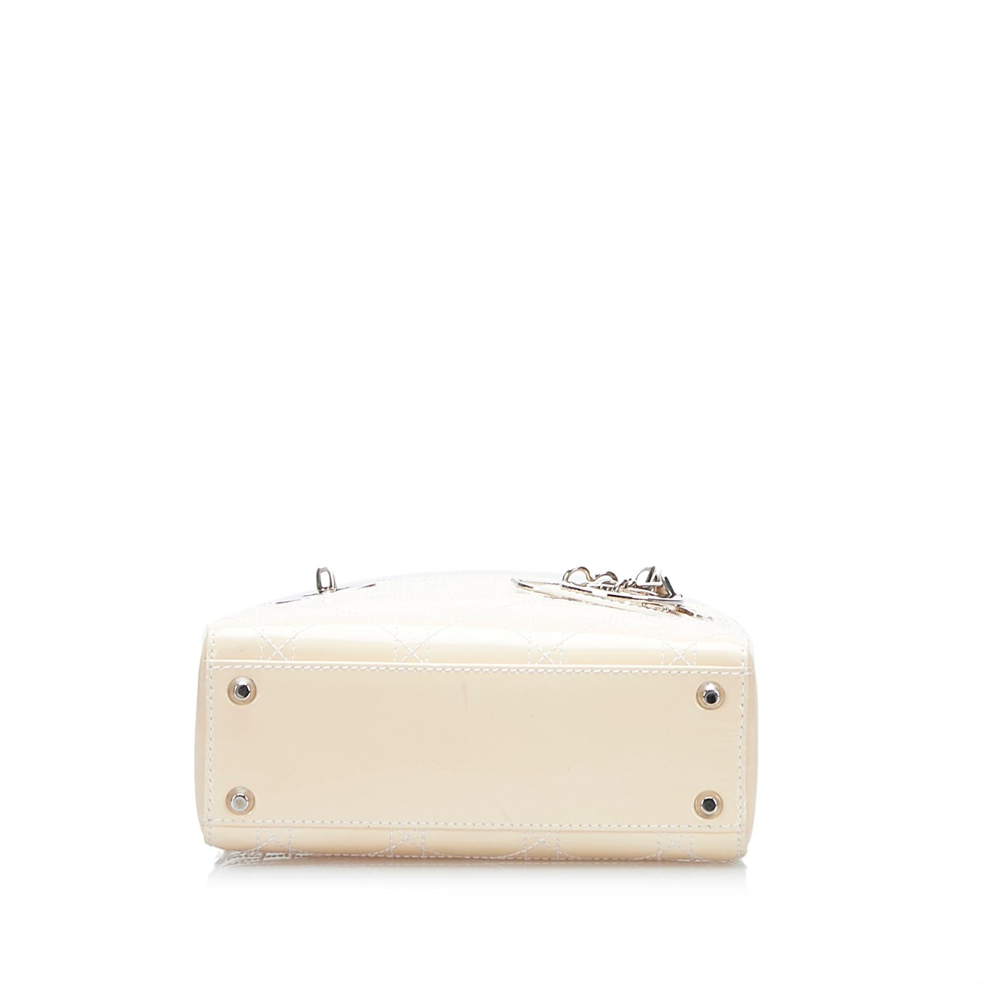 Saint Laurent Lady Dior Leather Mini Handbag