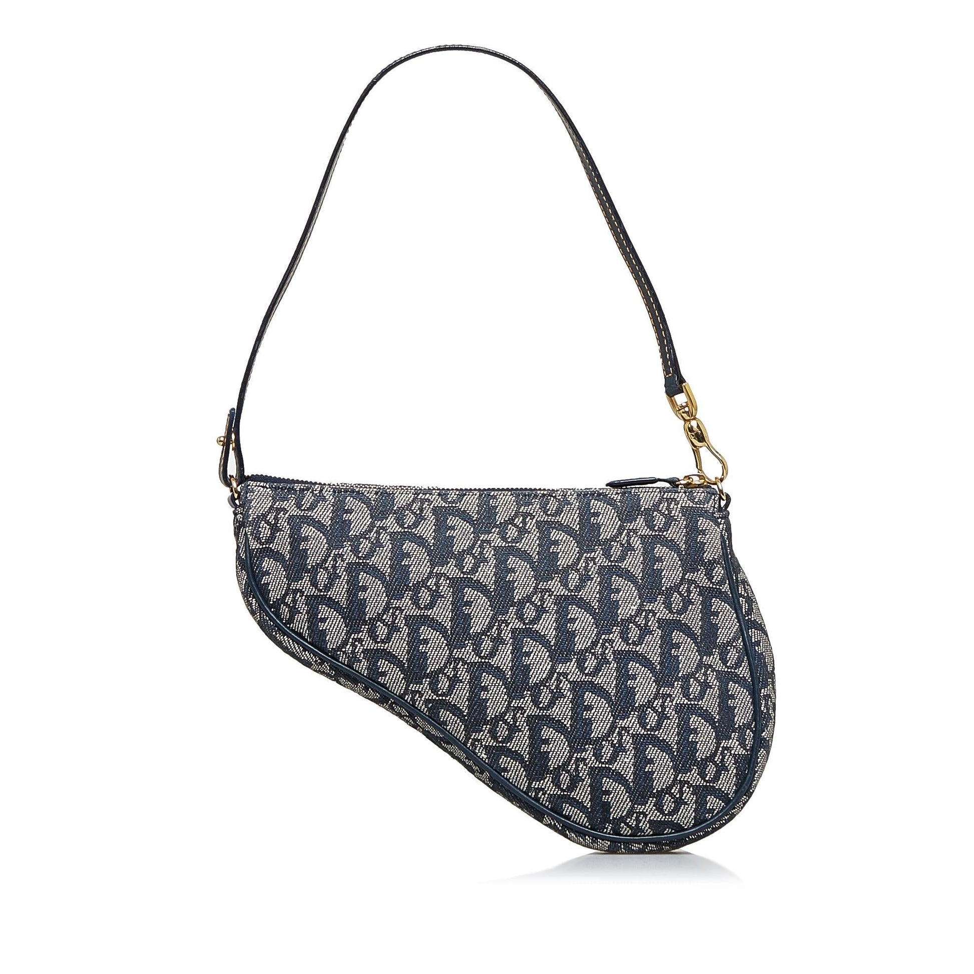Saint Laurent Pochette Mini Canvas Handbag