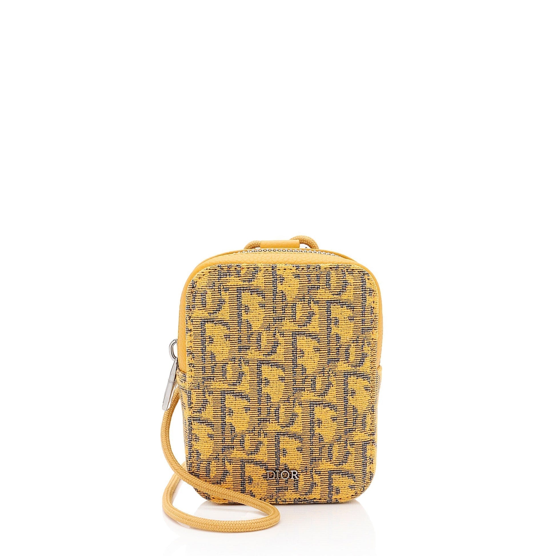 Saint Laurent Nylon Leather Mini Crossbody