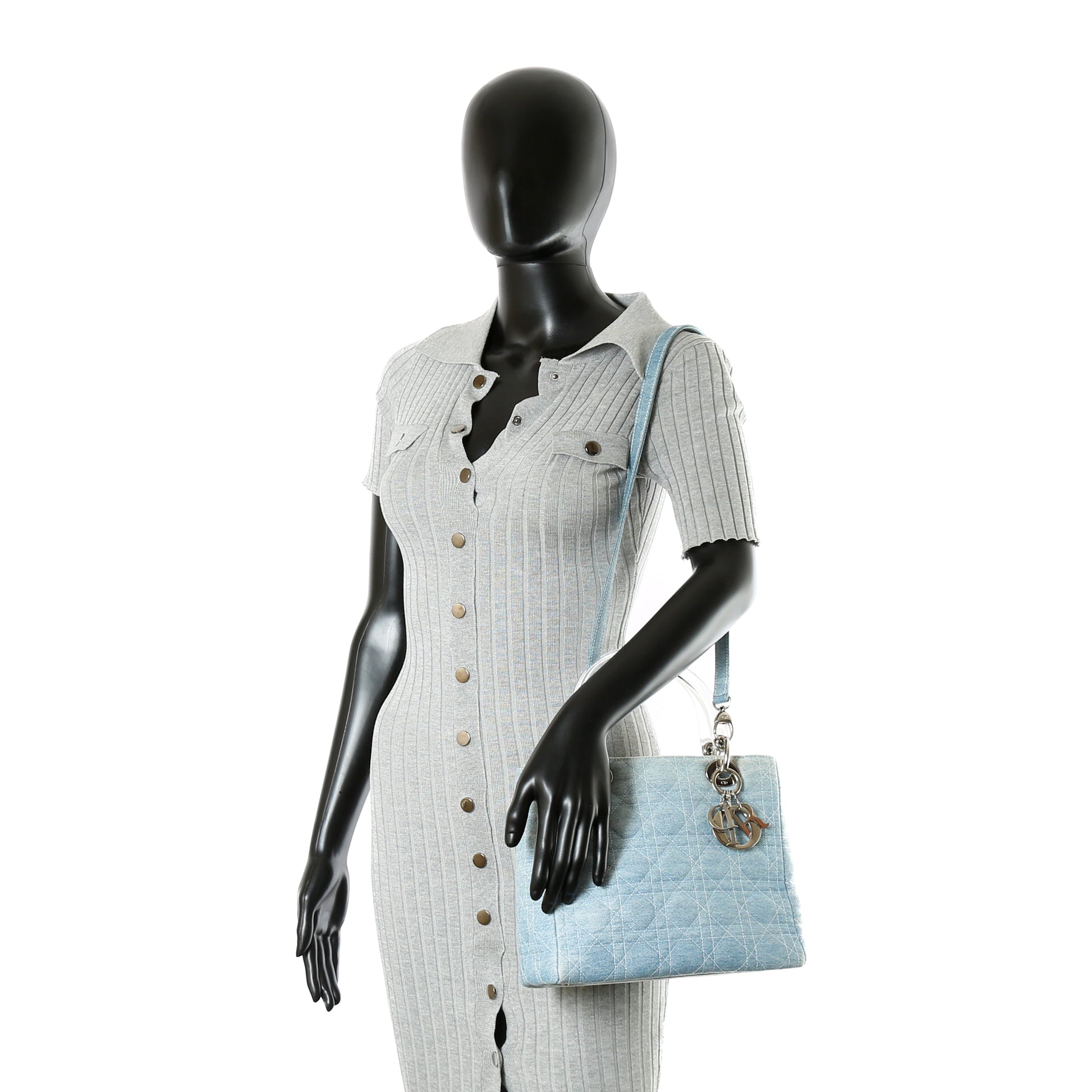Dior Lady Dior Canvas Crossbody