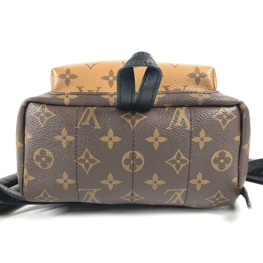 LOUIS VUITTON Backpack Monogram reverse canvas Brown x beige Monogram reverse Palm Springs Backpack PM Women