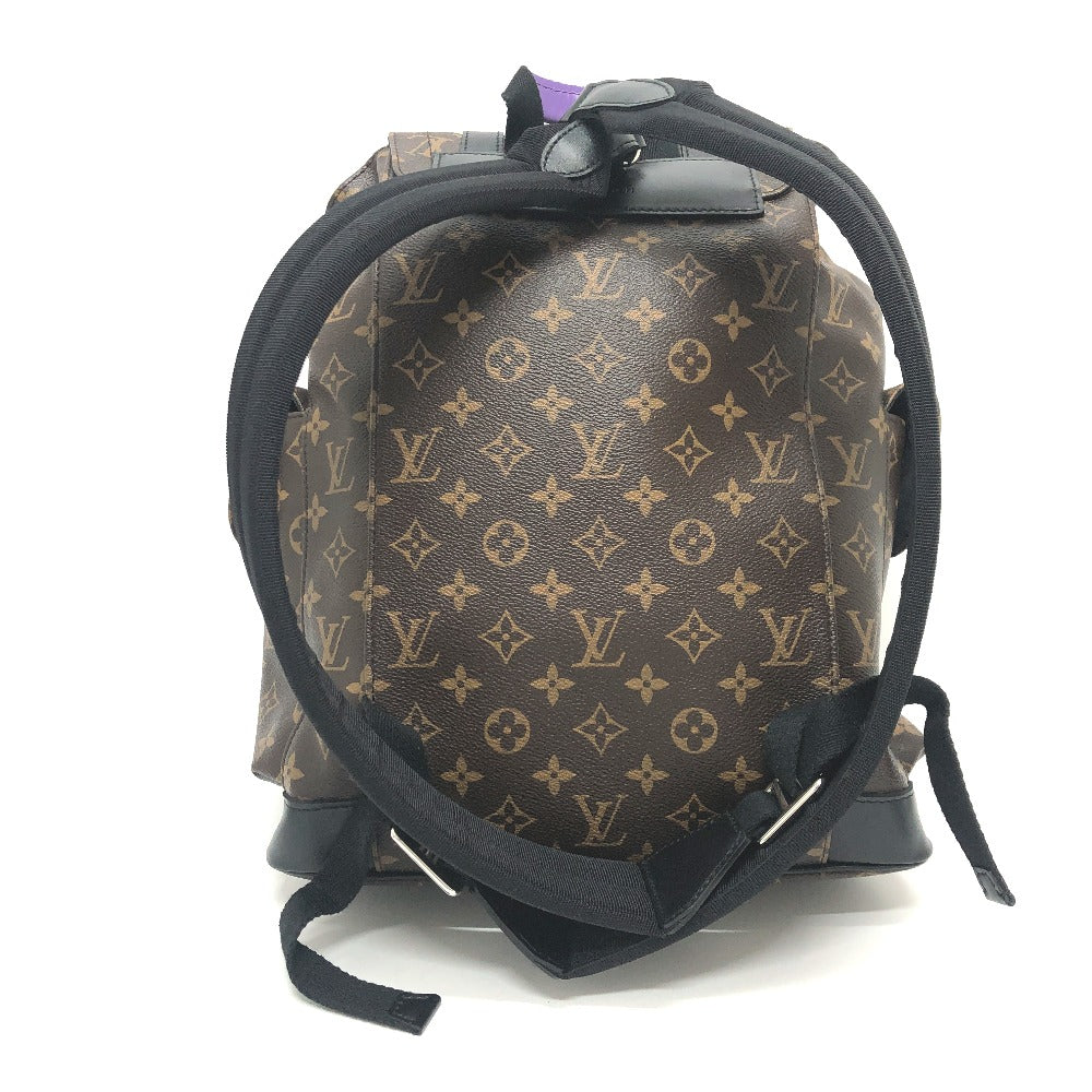 LOUIS VUITTON Backpack Monogram canvas purple Monogram macacer Christopher PM