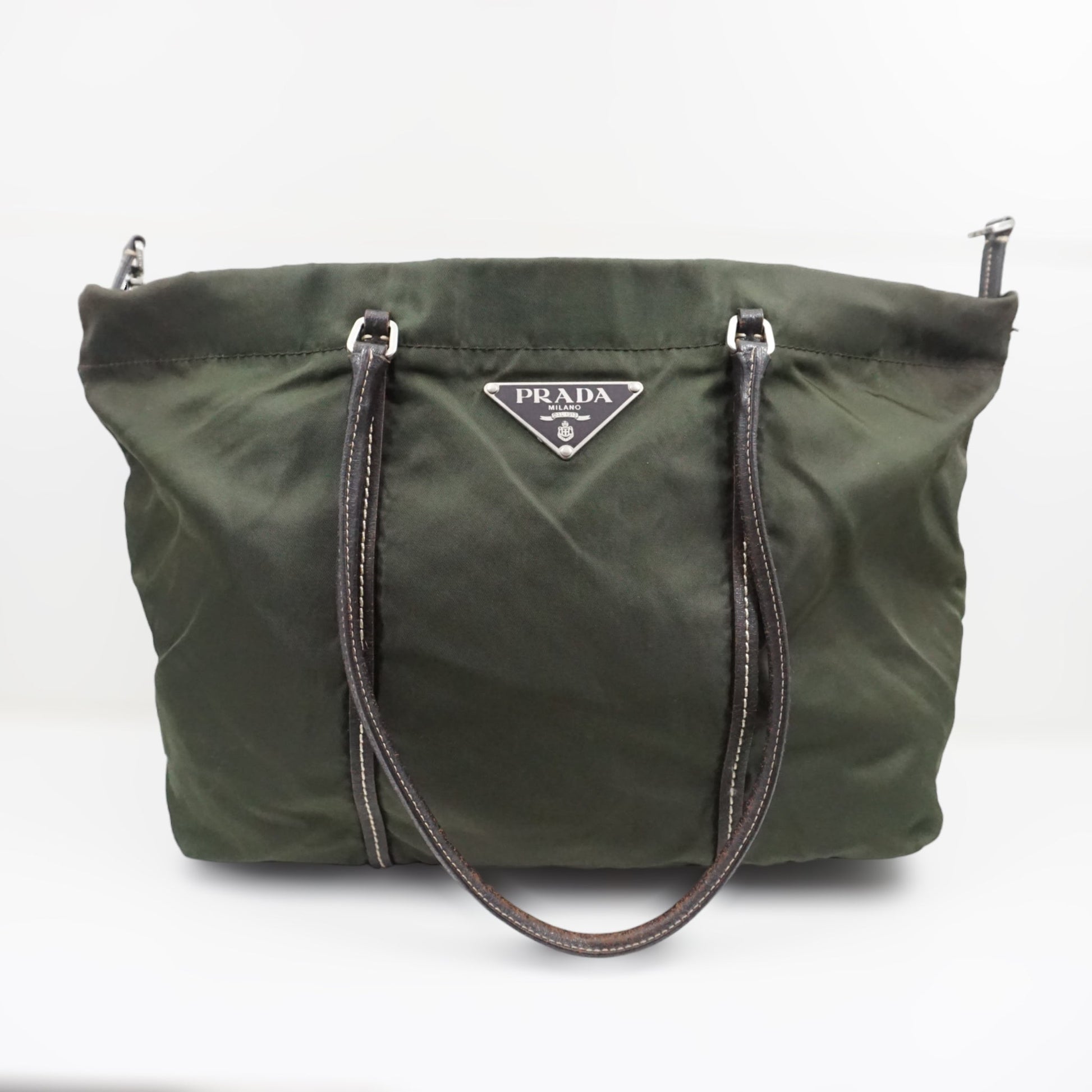 Prada Armygrøn Luxury Handbag