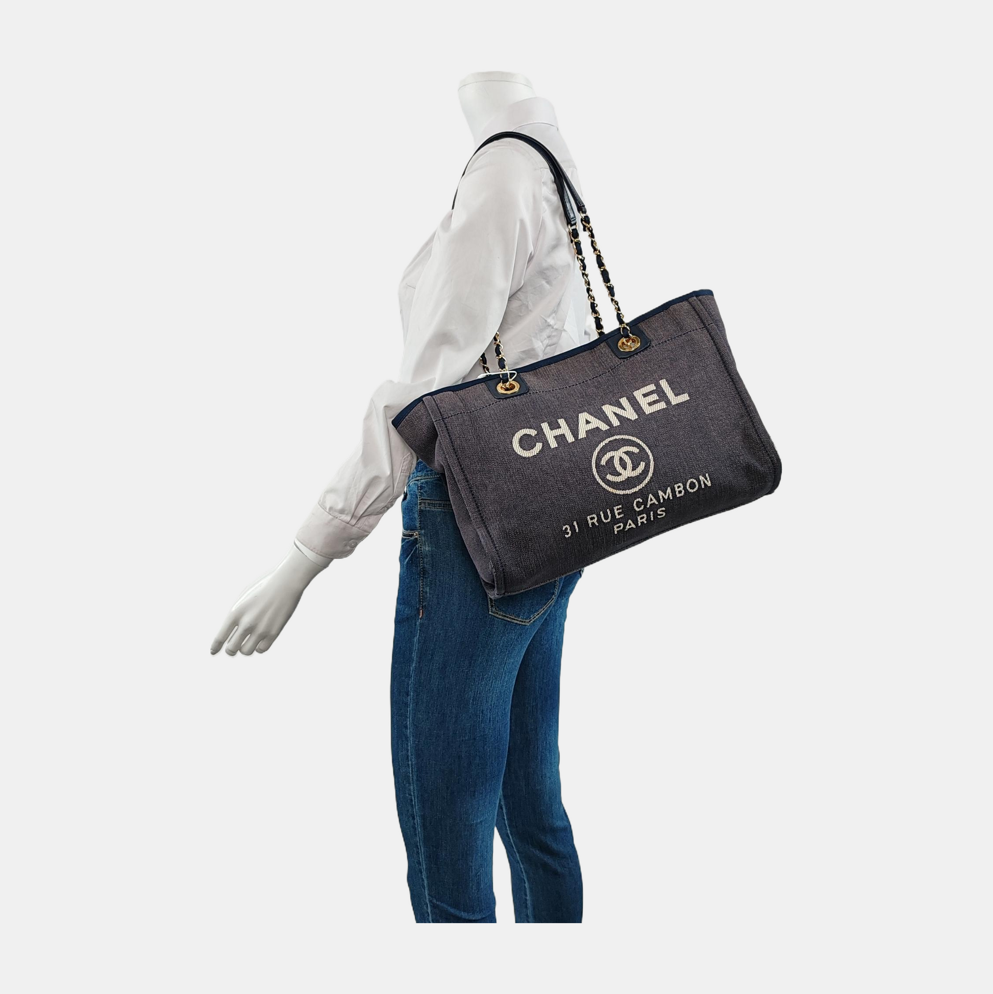 Chanel Deauville Tote Bag - Almora Bags