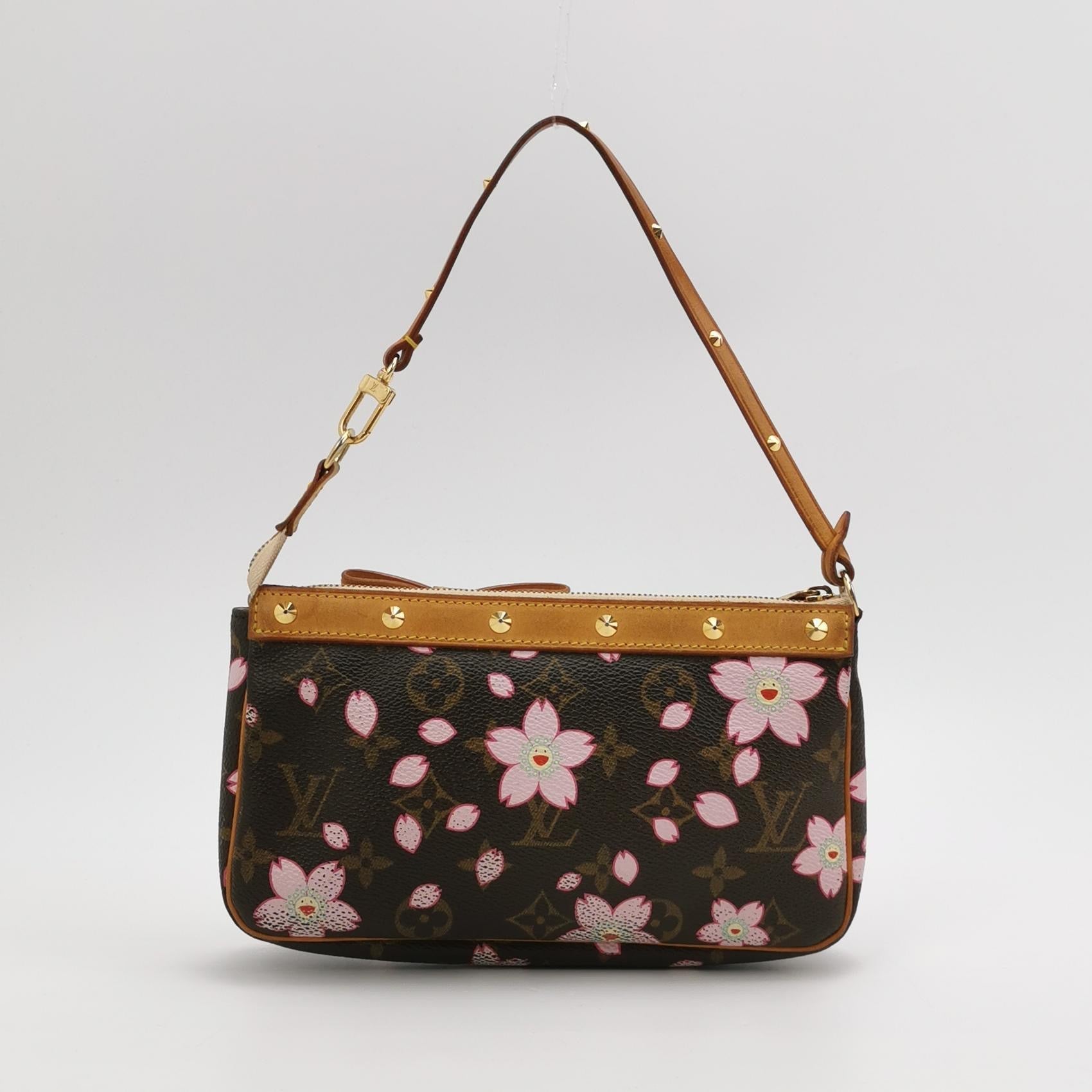 Louis Vuitton x Takashi Murakami Cherry Blossom Pochette Accessoire