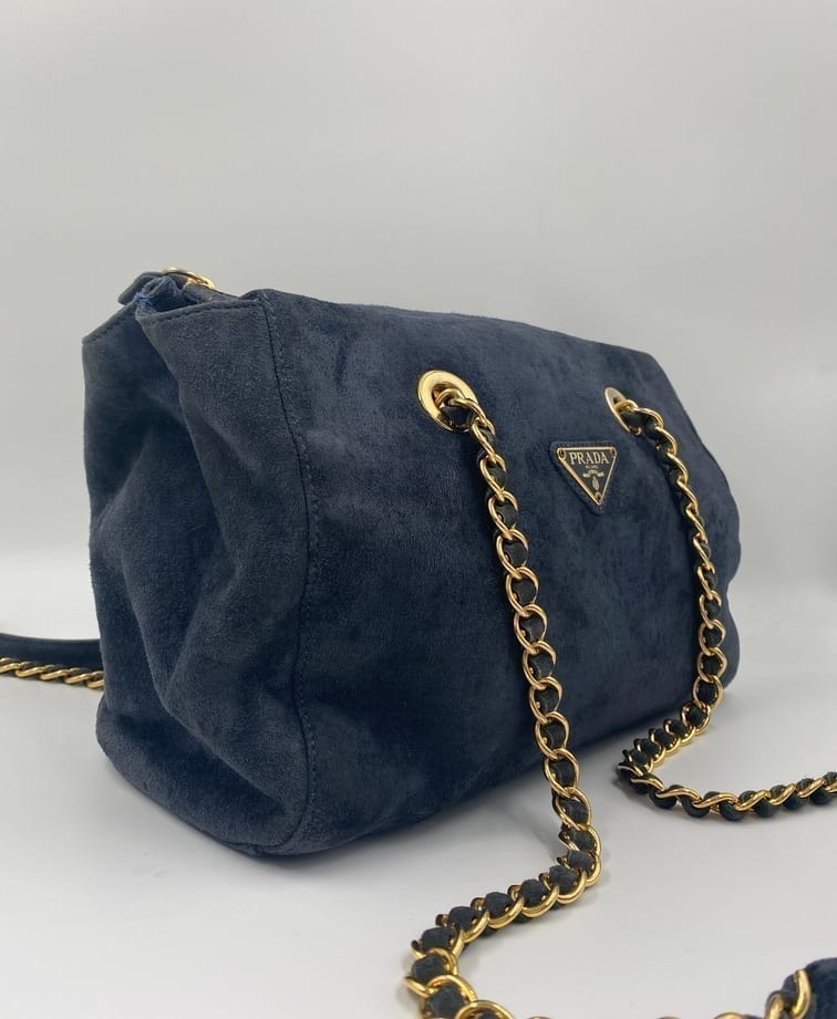 Prada Suede Tote