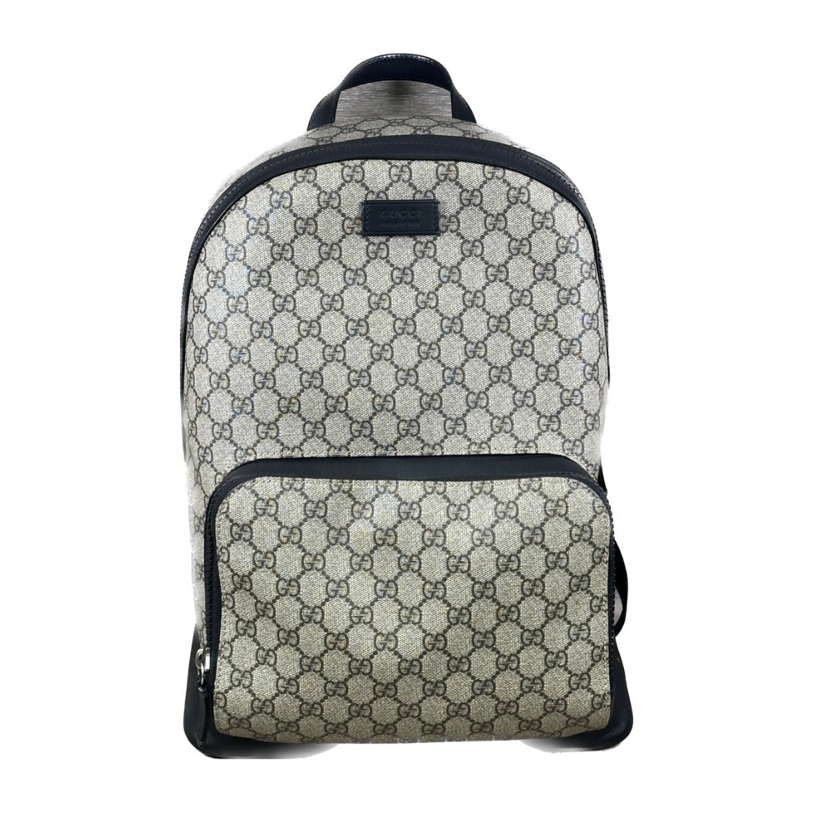 Gucci Leather Canvas Shoulder Bag