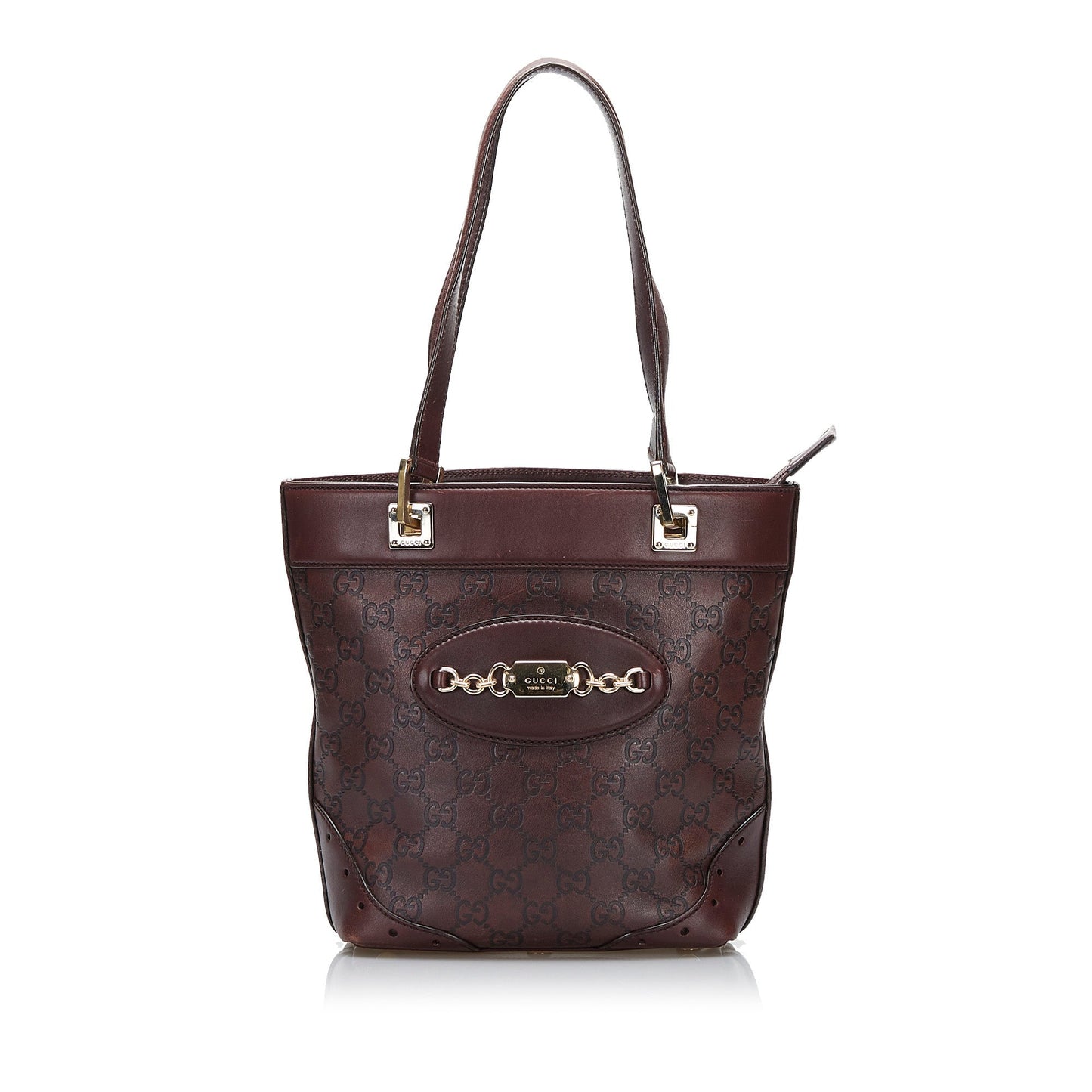 Gucci Guccissima Leather Tote Style 24