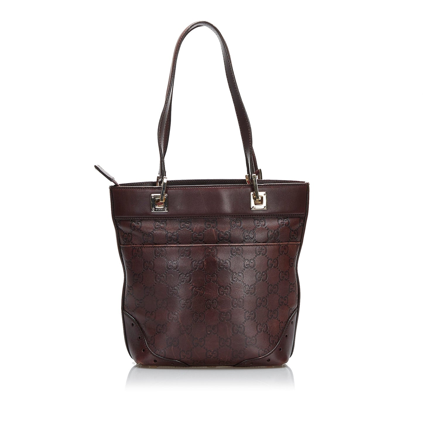 Gucci Guccissima Leather Tote Style 24