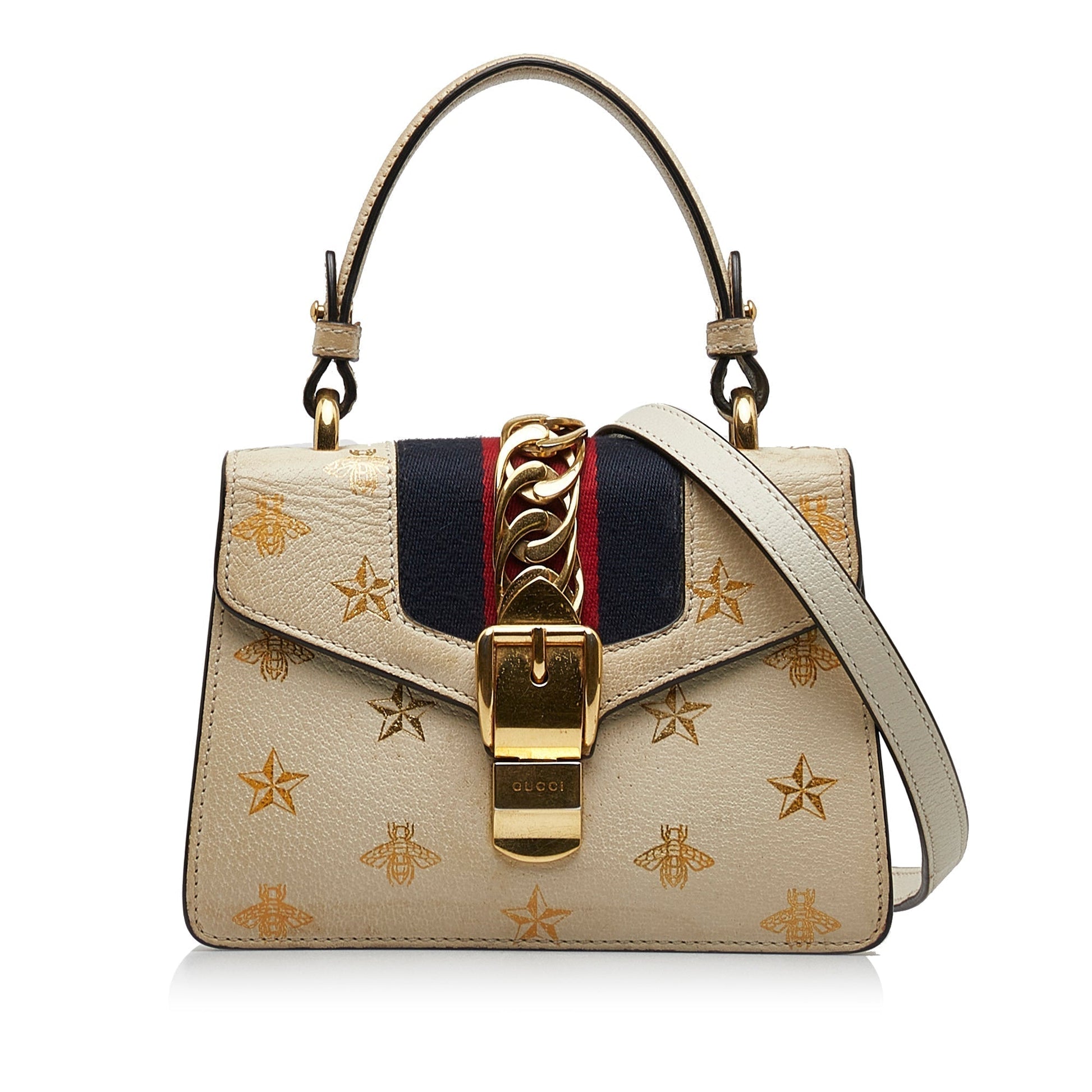 Gucci Leather Mini Shoulder Bag