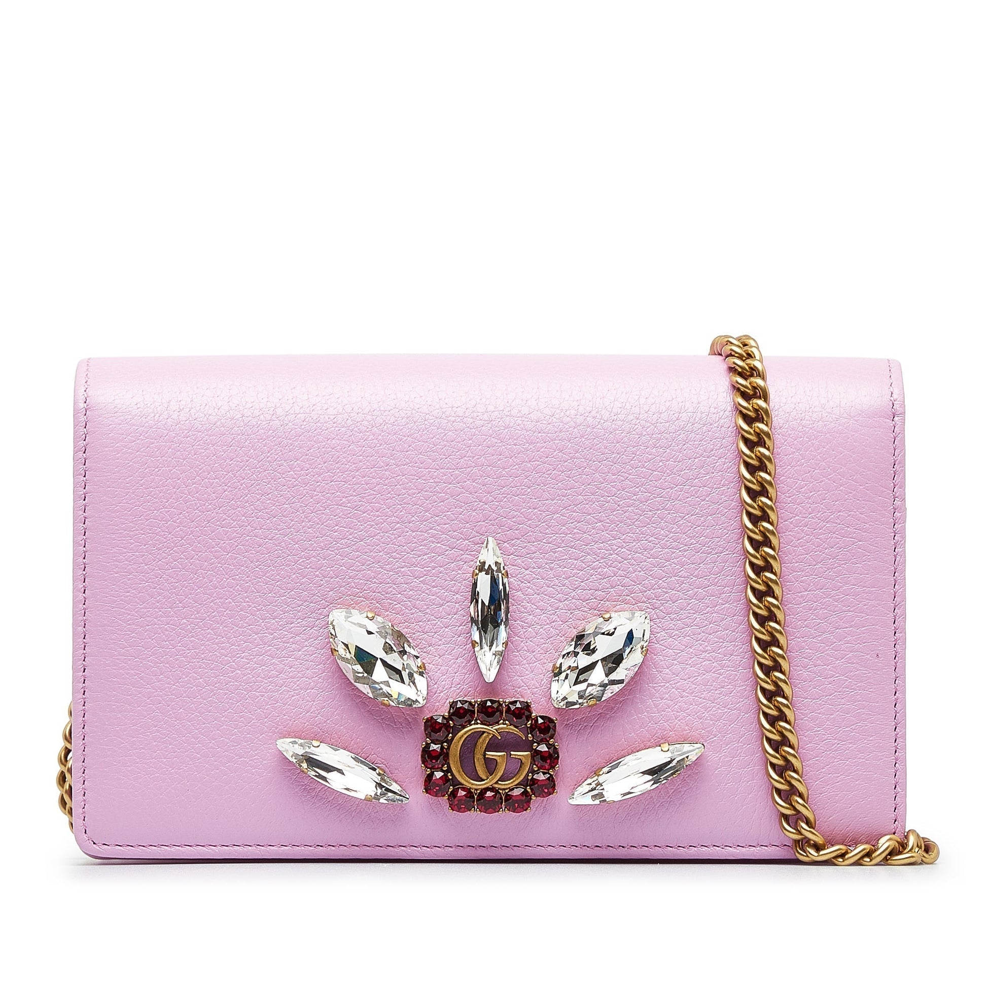 Gucci Chain Leather Crossbody