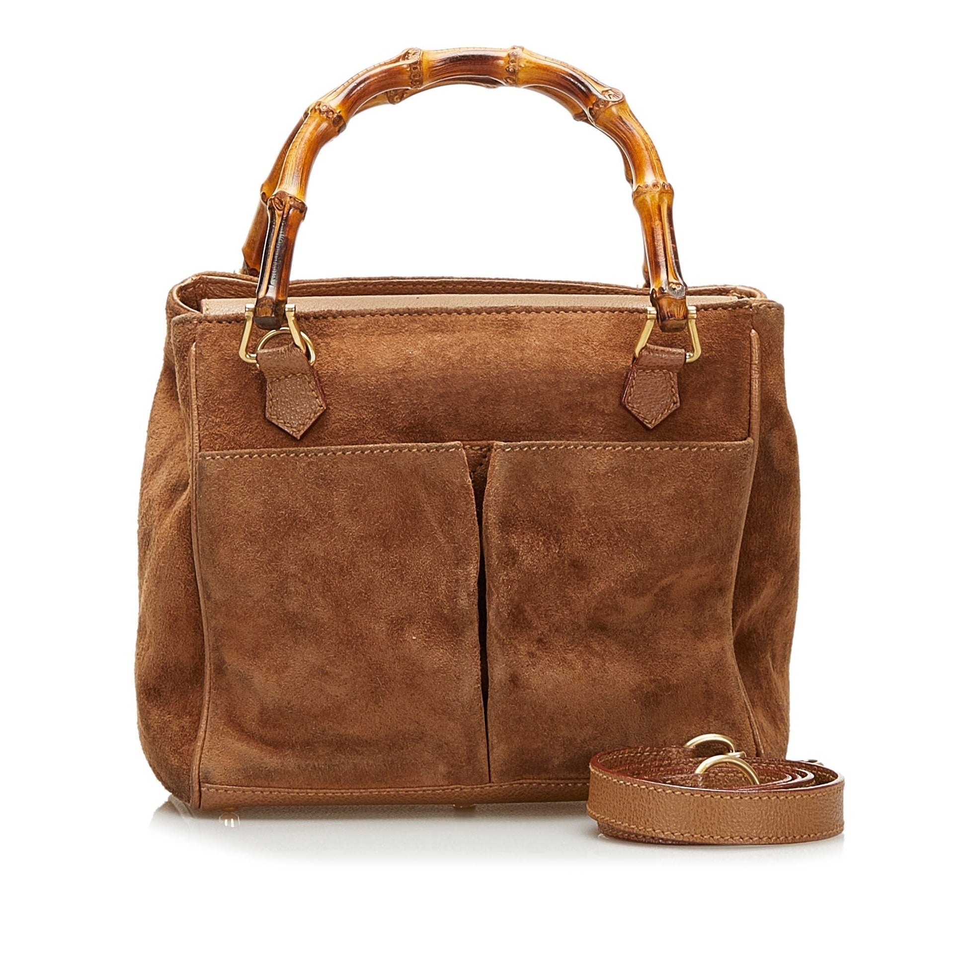 Gucci Leather Top Handle Shoulder Bag