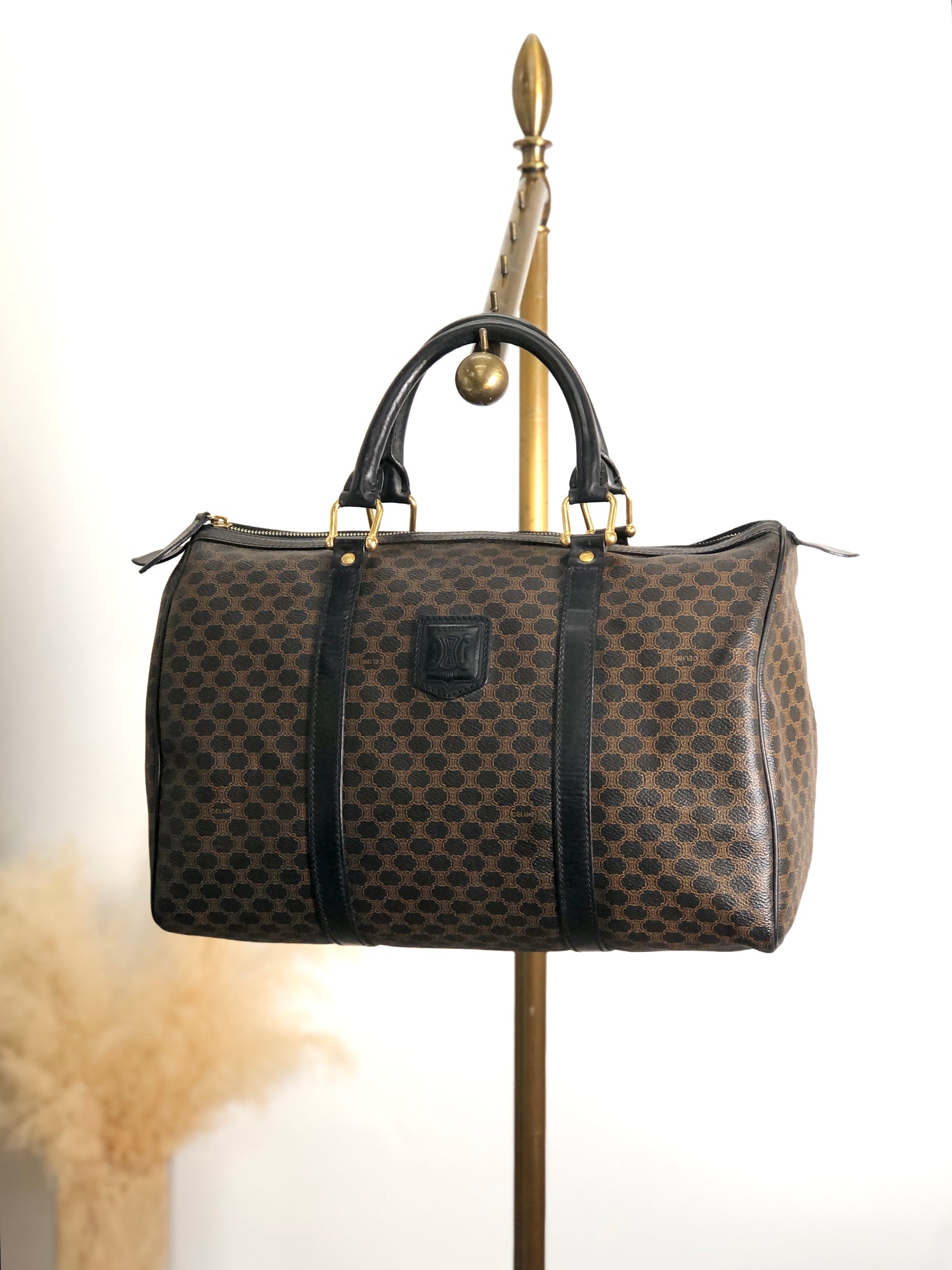 CELINE Handbag Boston bag Black ibfr5i