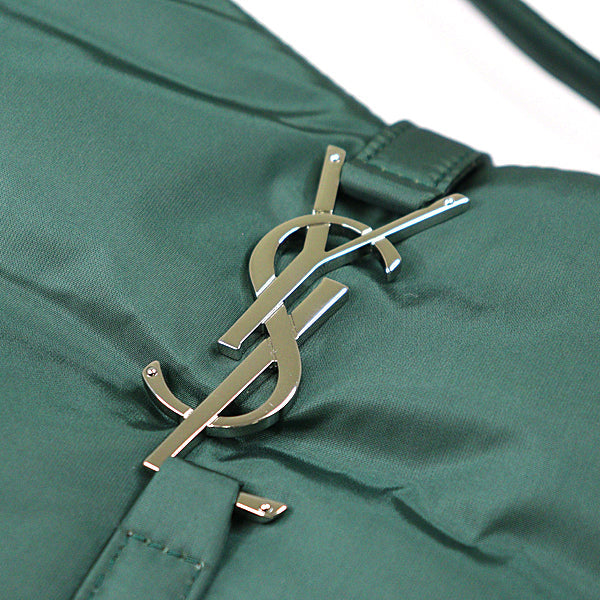 SAINT LAURENT Shoulder Bag 733294 Nylon Khaki green Le Suncassette