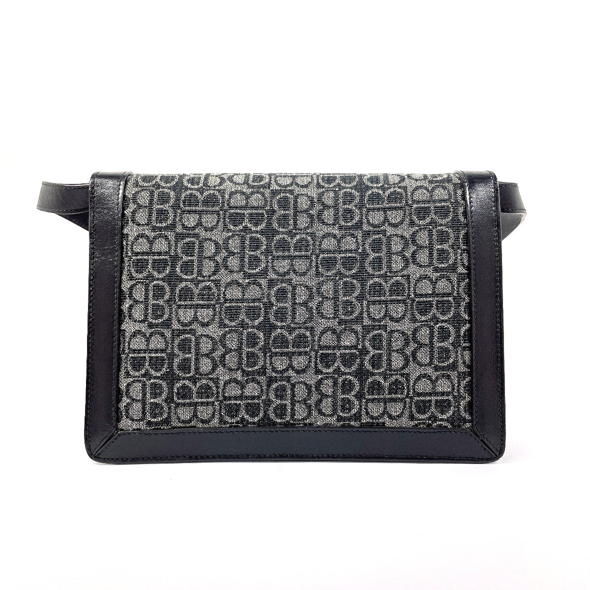 Balenciaga Canvas Leather BB Logo 2WAY Shoulder Bag