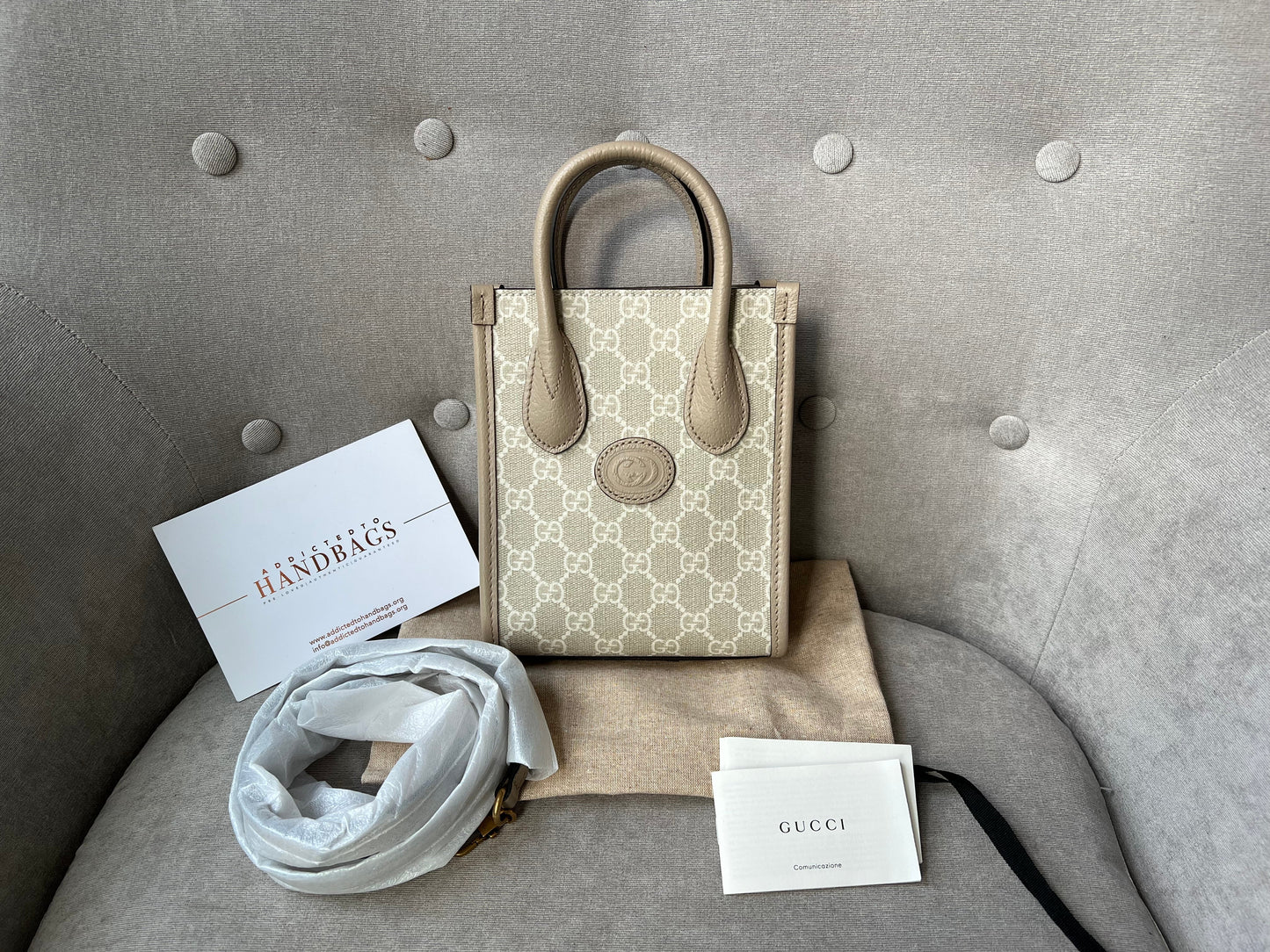 Gucci Leather Mini Tote