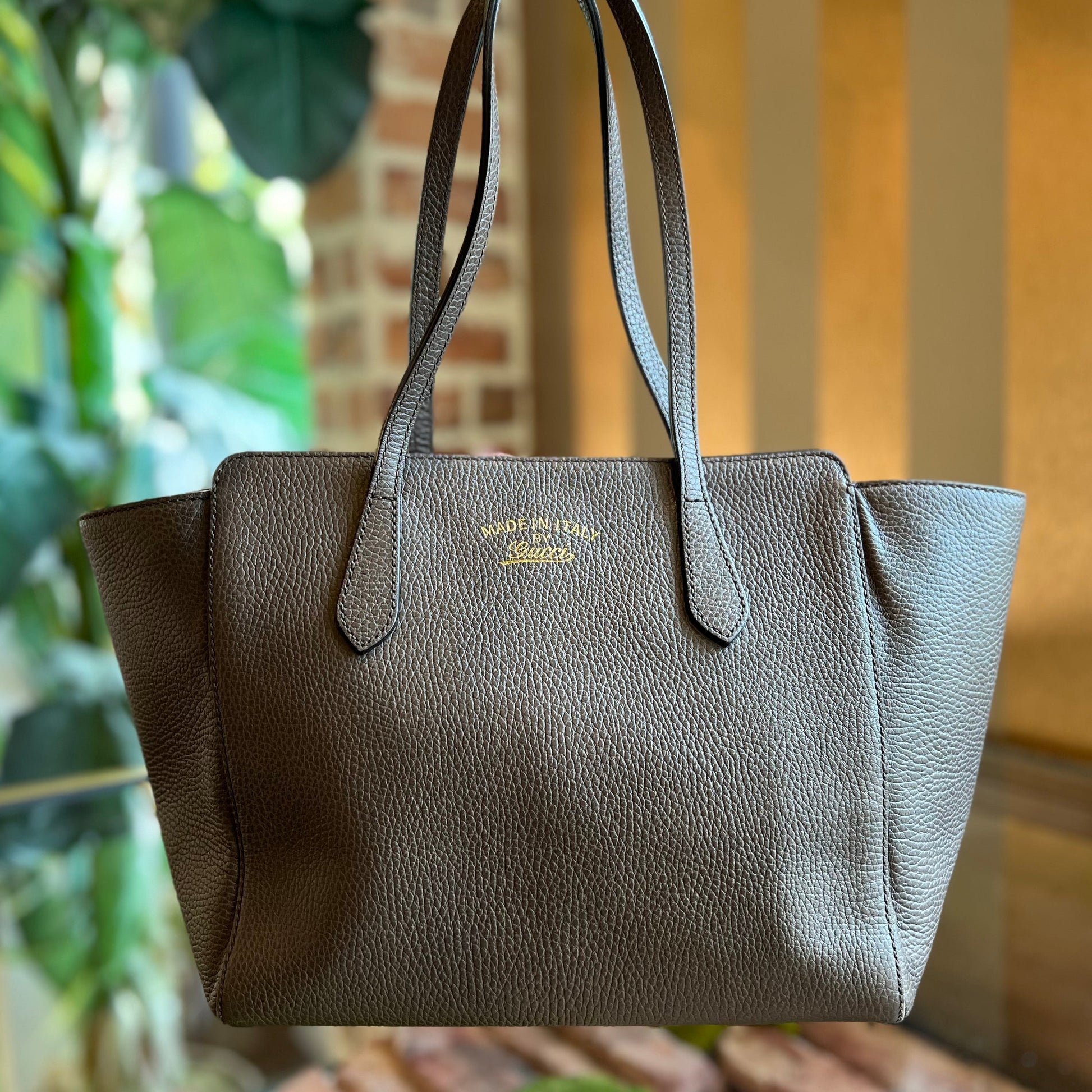 Gucci Leather Tote