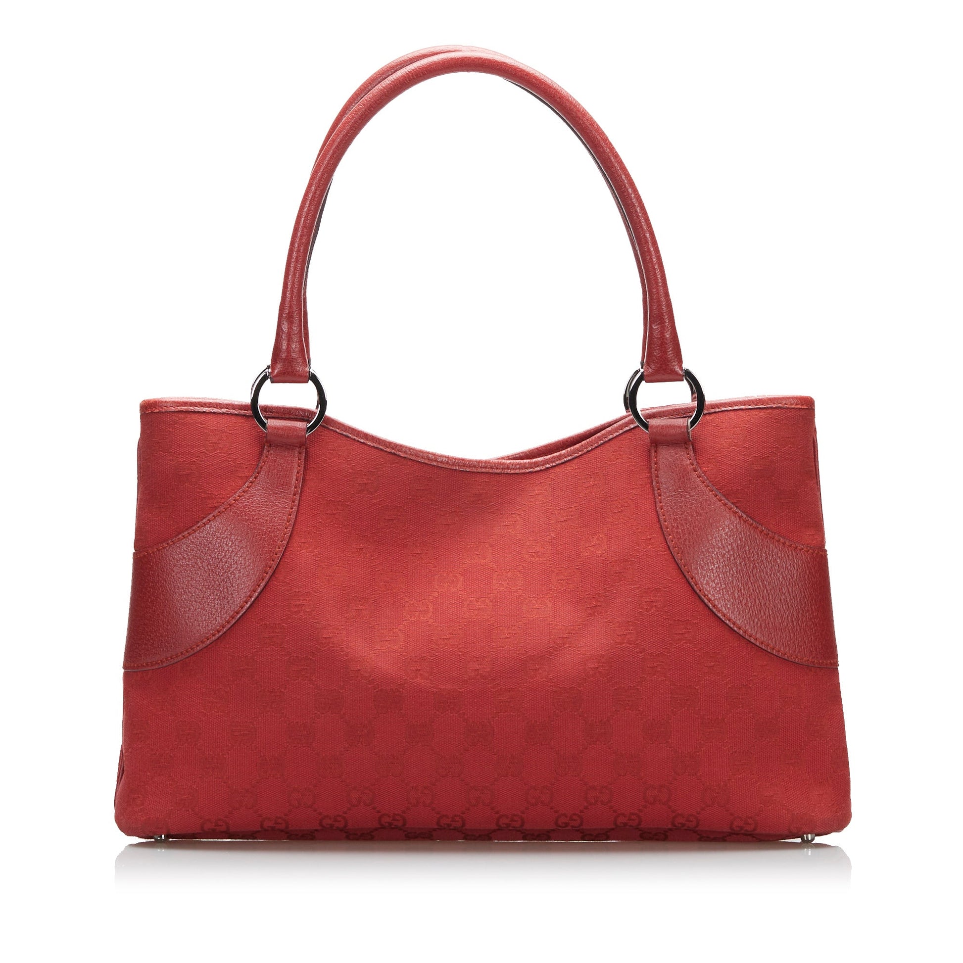 Gucci Leather Canvas Tote Style 69