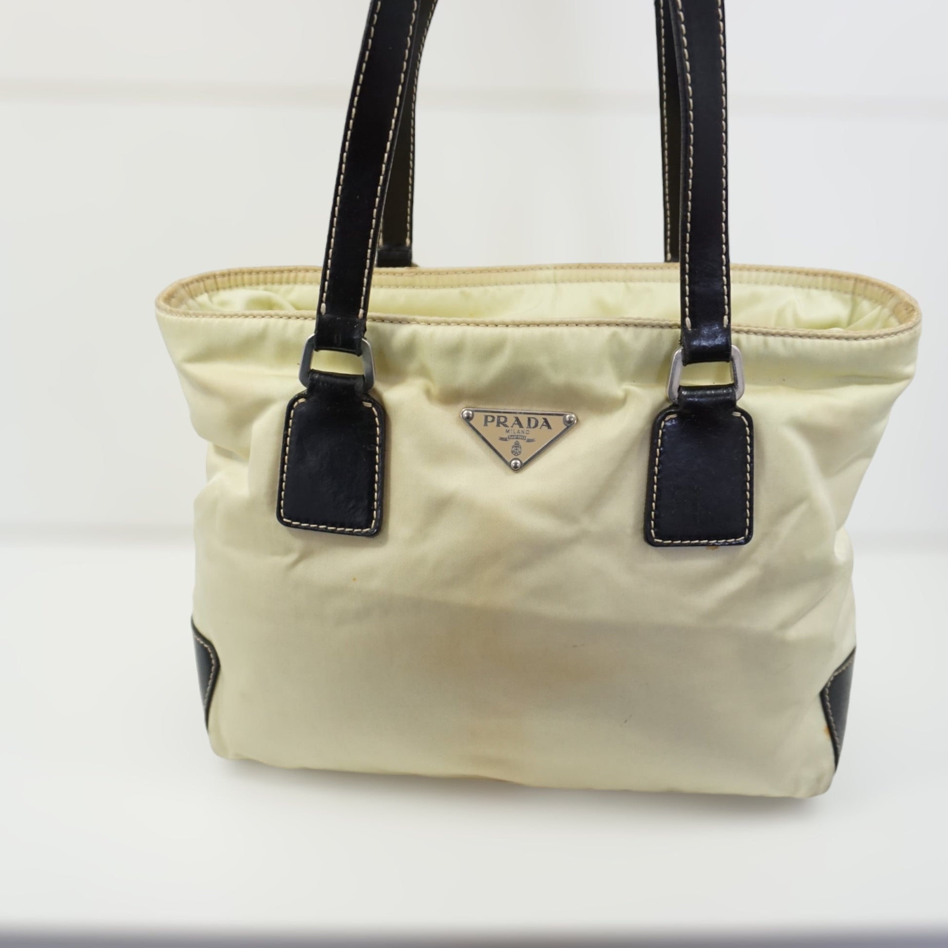 Prada Beige Luxury Handbag