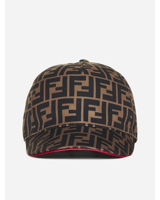 FENDI FF LOGO BASEBALL HAT