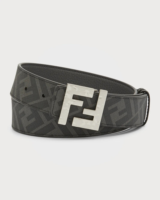 FENDI LIMITED EDITION FF BUCKLE REVERSIBLE BELT