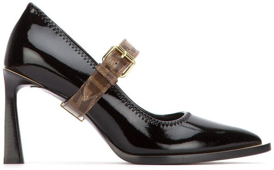 FENDI MARY JANE FFRAME COURT PUMPS