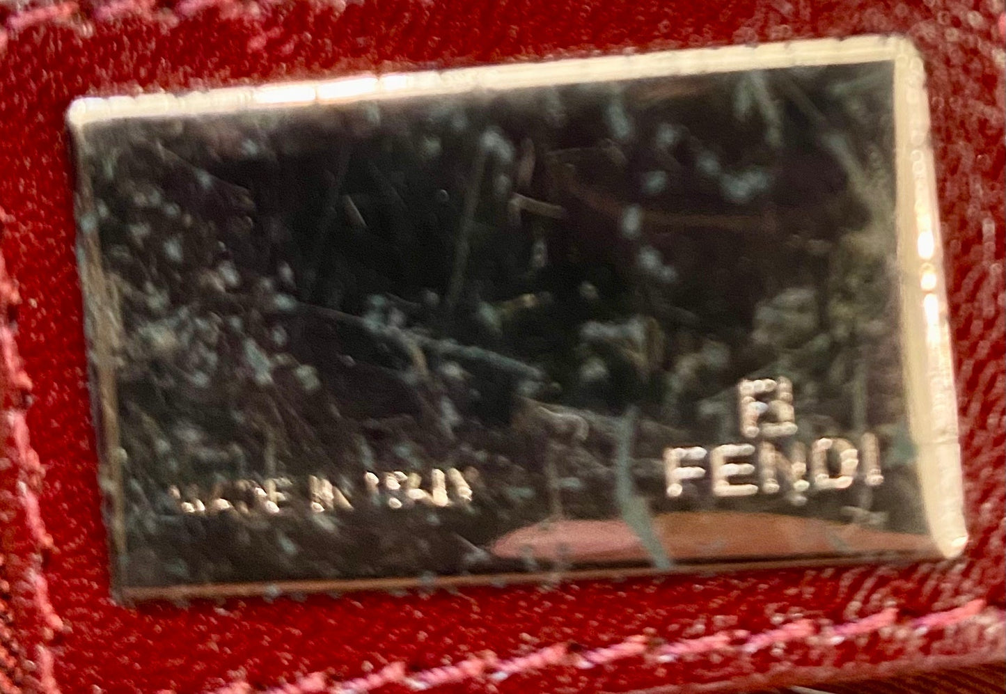 FENDI   ZUCCHINO MAMA BAGUETTE SHOULDER BAG