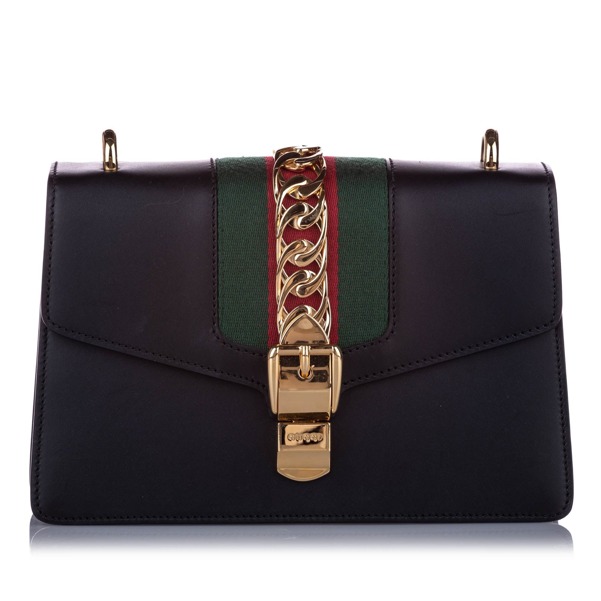 Gucci Leather Shoulder Bag