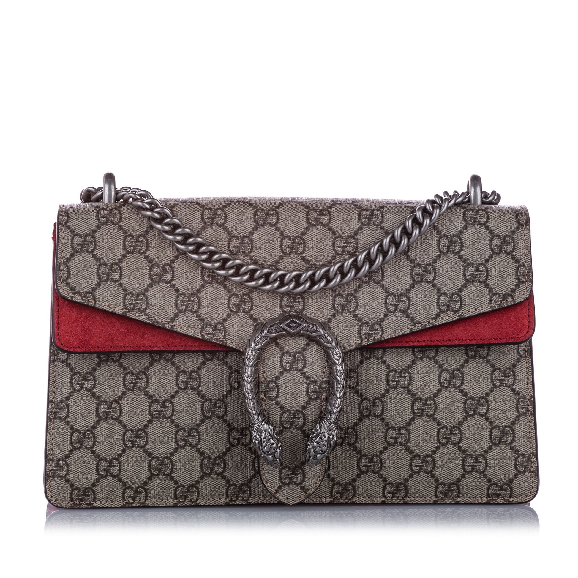 Gucci Chain Leather Shoulder Bag
