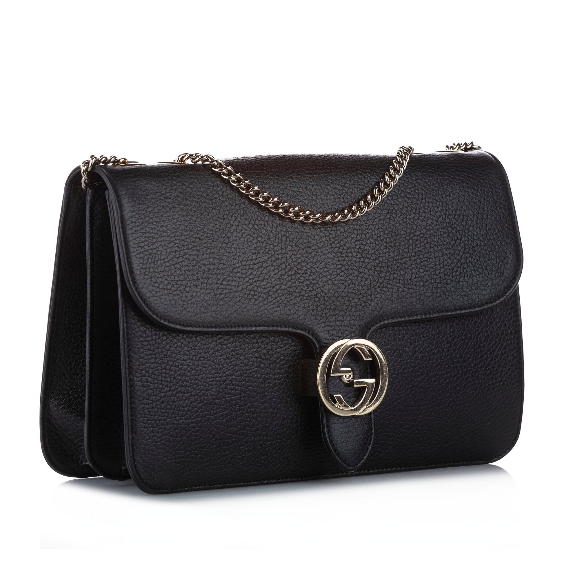 Gucci Chain Leather Crossbody