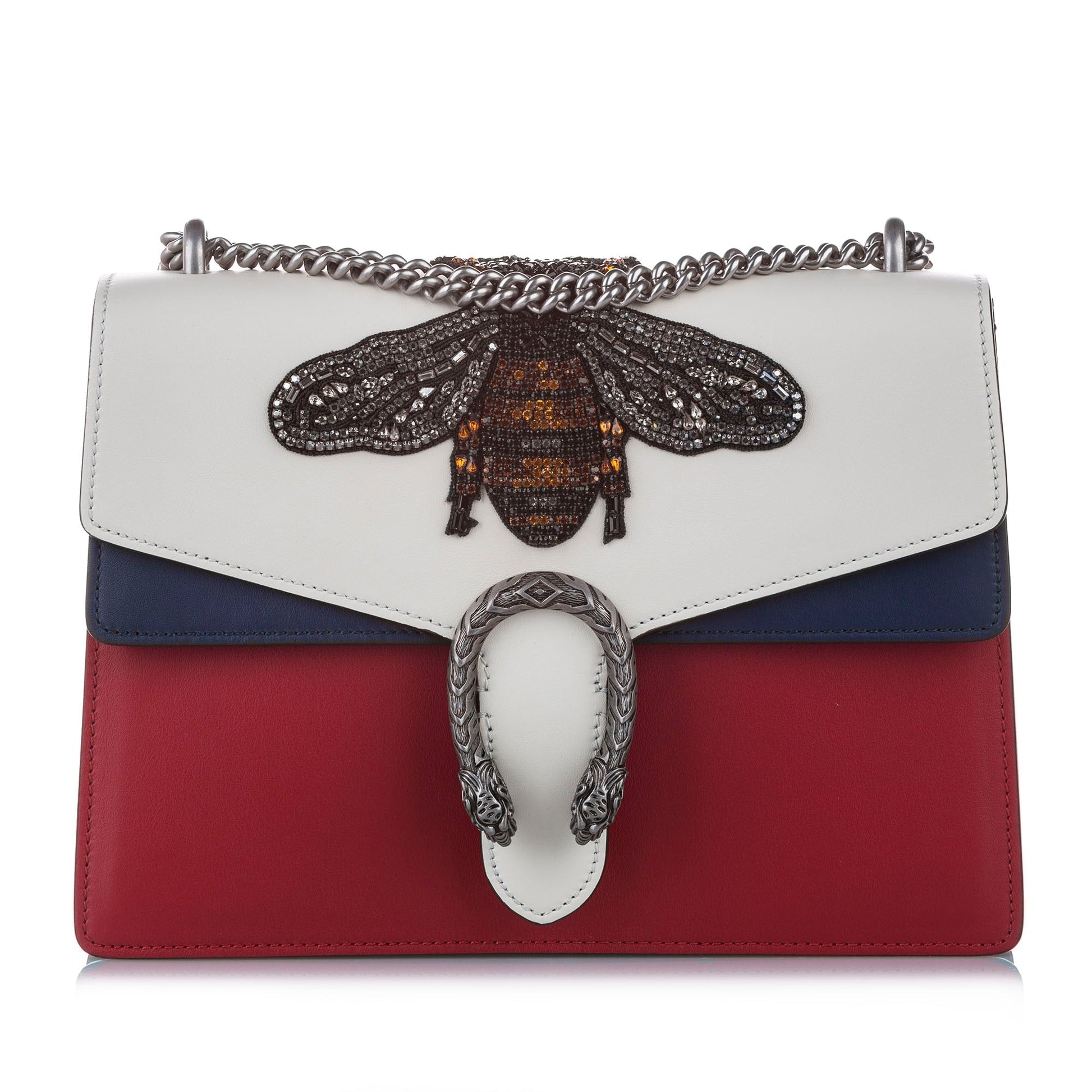 Gucci Chain Leather Shoulder Bag