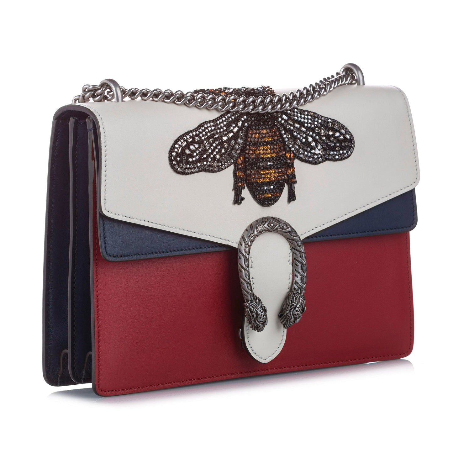 Gucci Chain Leather Shoulder Bag