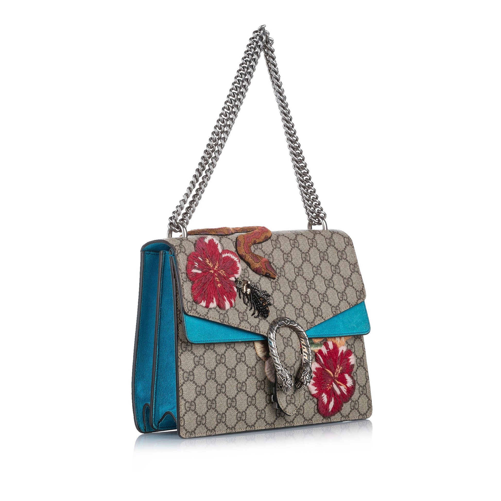 Gucci Chain Leather Shoulder Bag