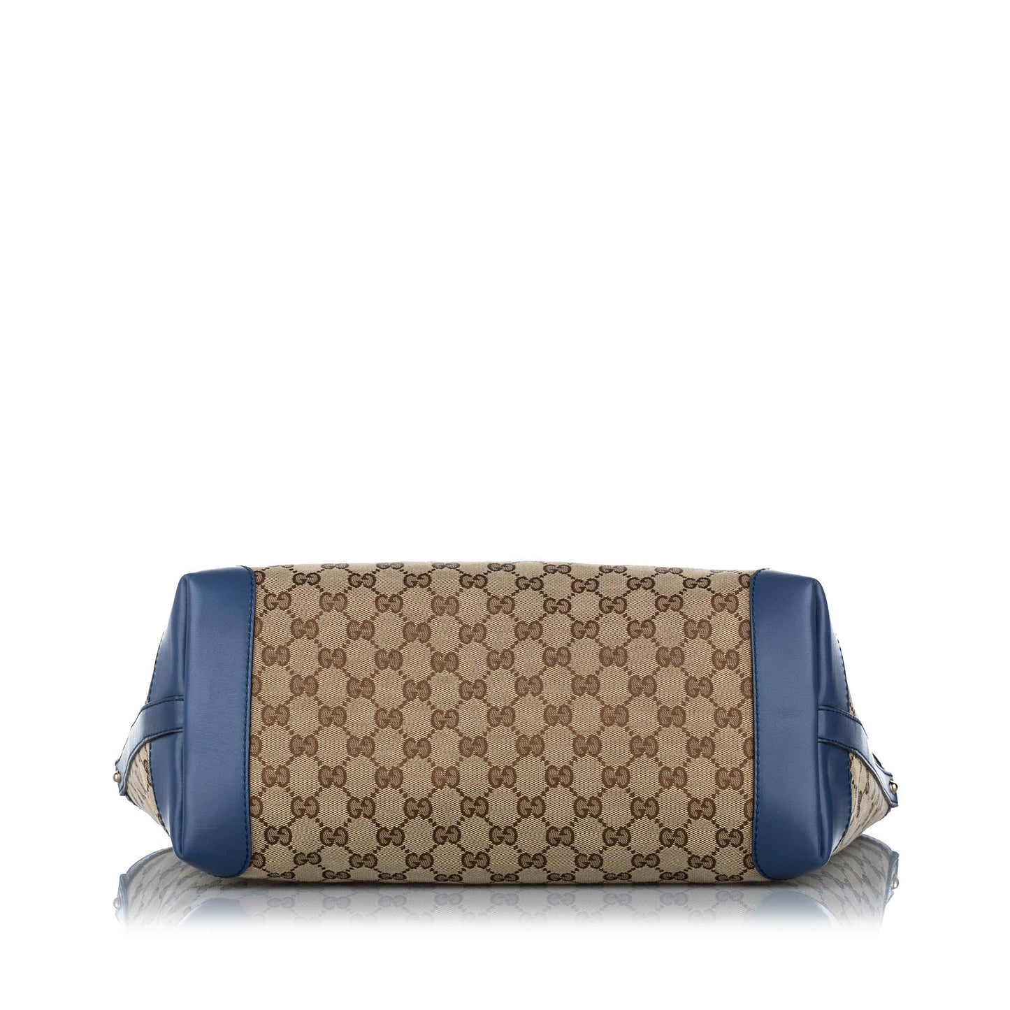 Gucci Leather Canvas Tote
