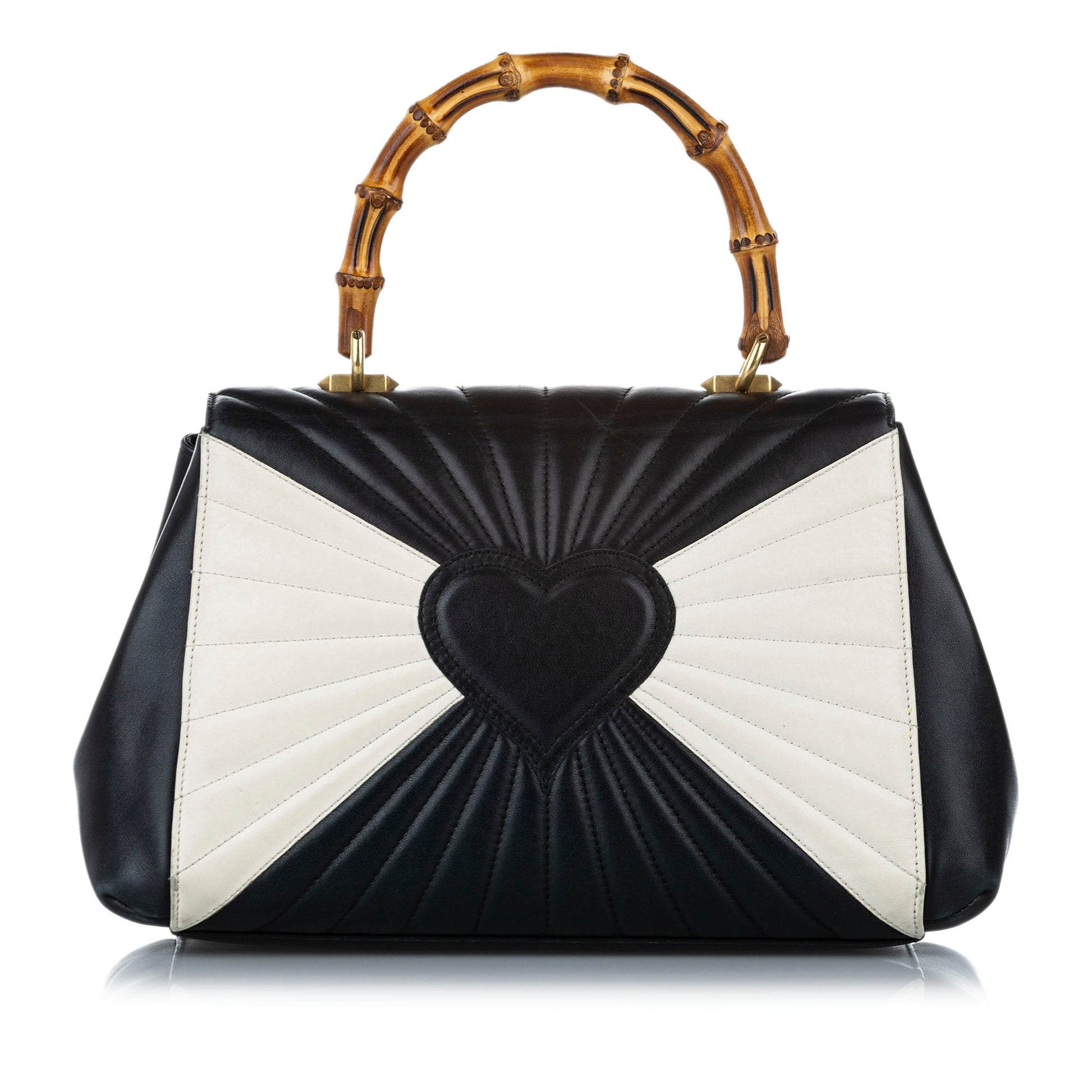 Gucci Leather Top Handle Shoulder Bag