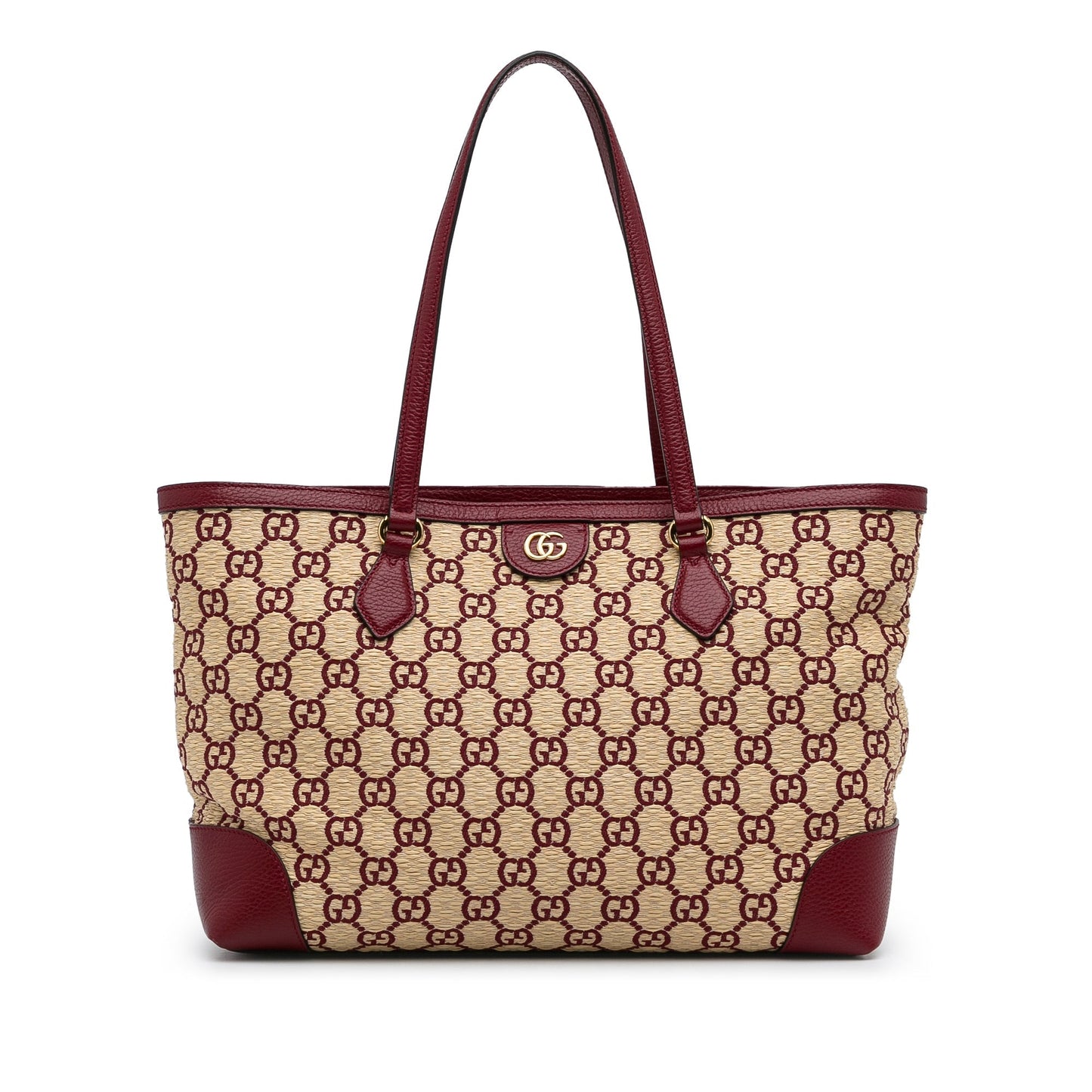 Gucci Ophidia Brown Leather Tote Style 1