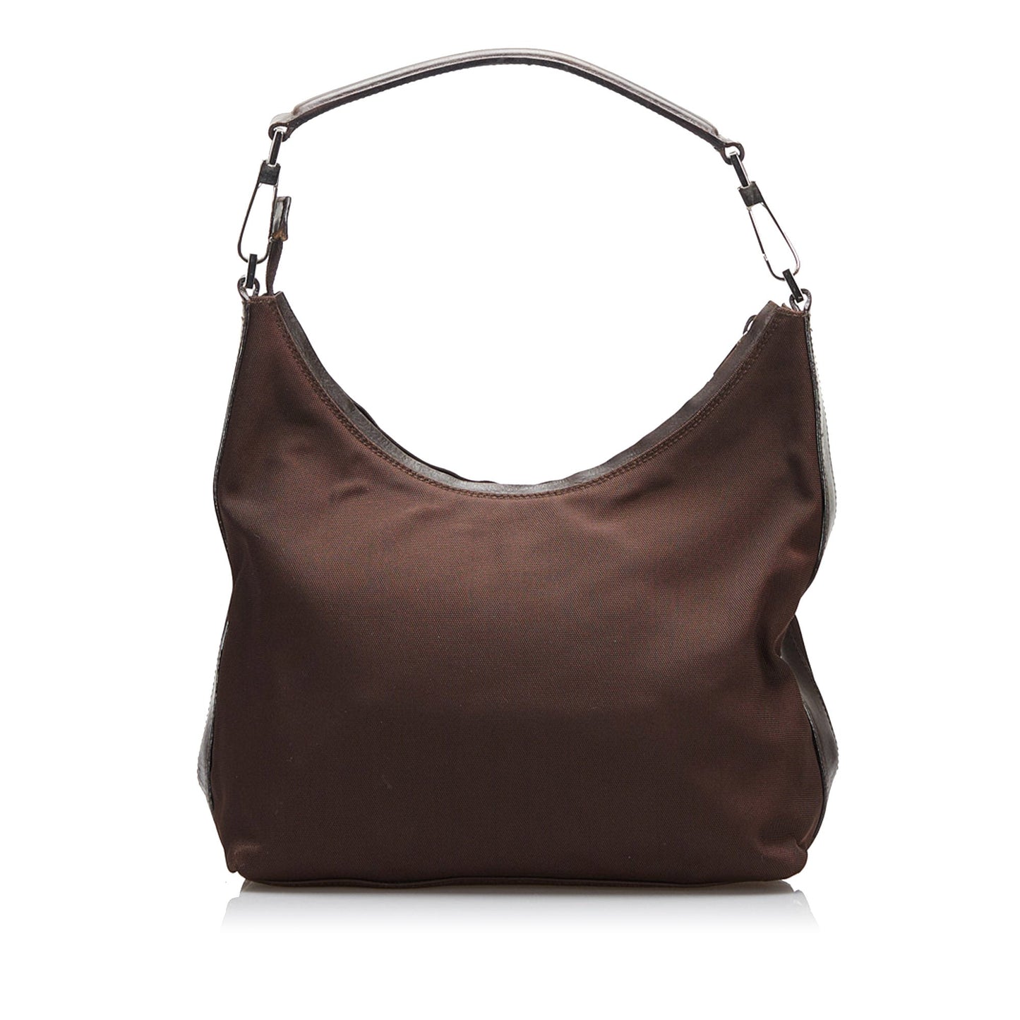 Gucci Leather Canvas Shoulder Bag