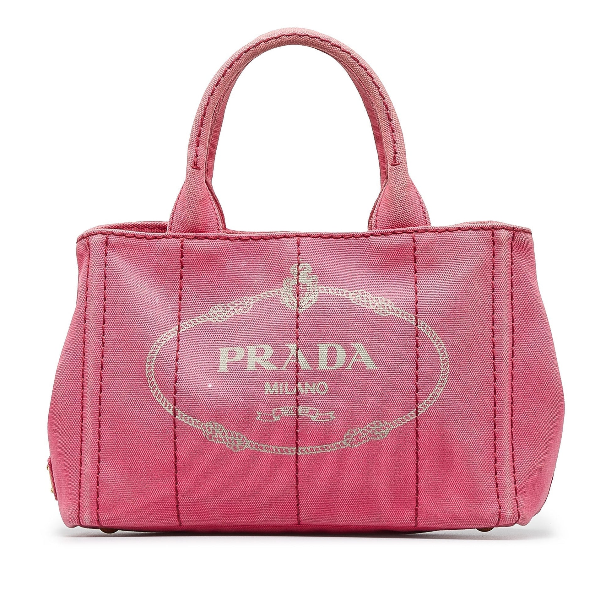 Prada Canapa Logo Satchel