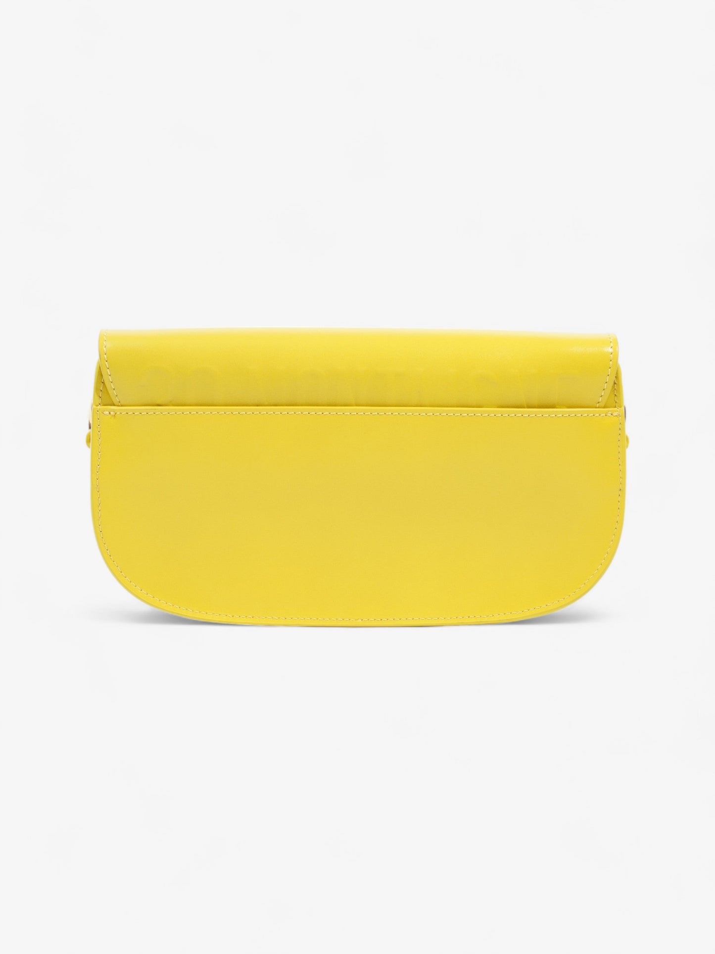 Christian Dior Bobby East West Yellow Calfskin Leather