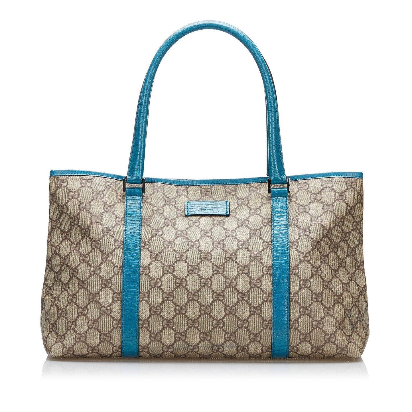 Gucci Leather Canvas Tote