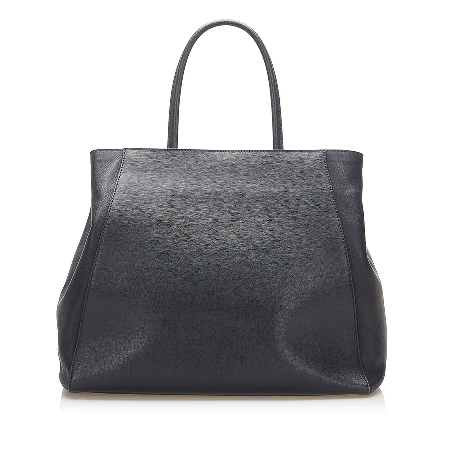 Fendi 2Jours Leather Handbag