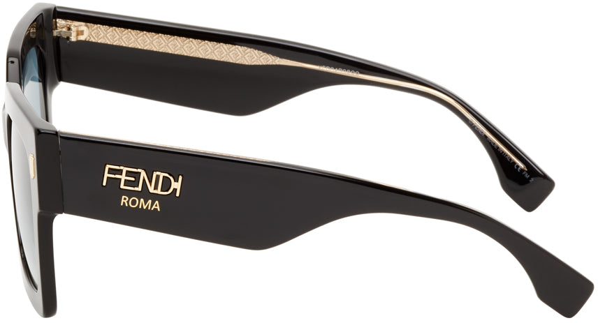 FENDI FF0457GS 51MM SQUARE GRADIENT SUNGLASSES