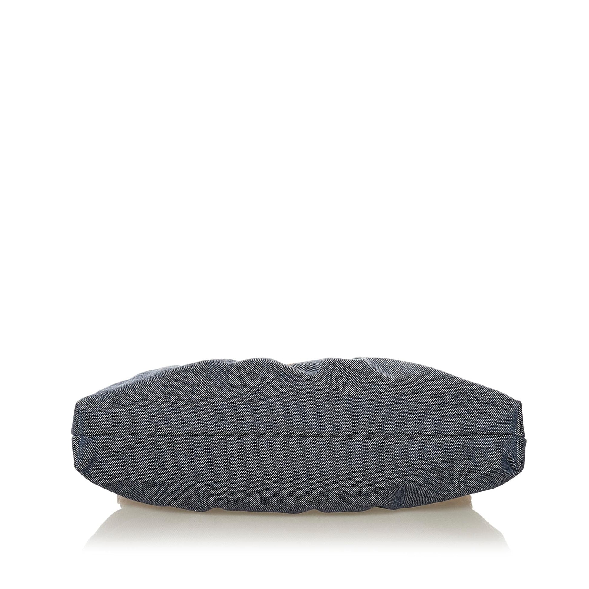 Fendi Chef Denim Shoulder Bag