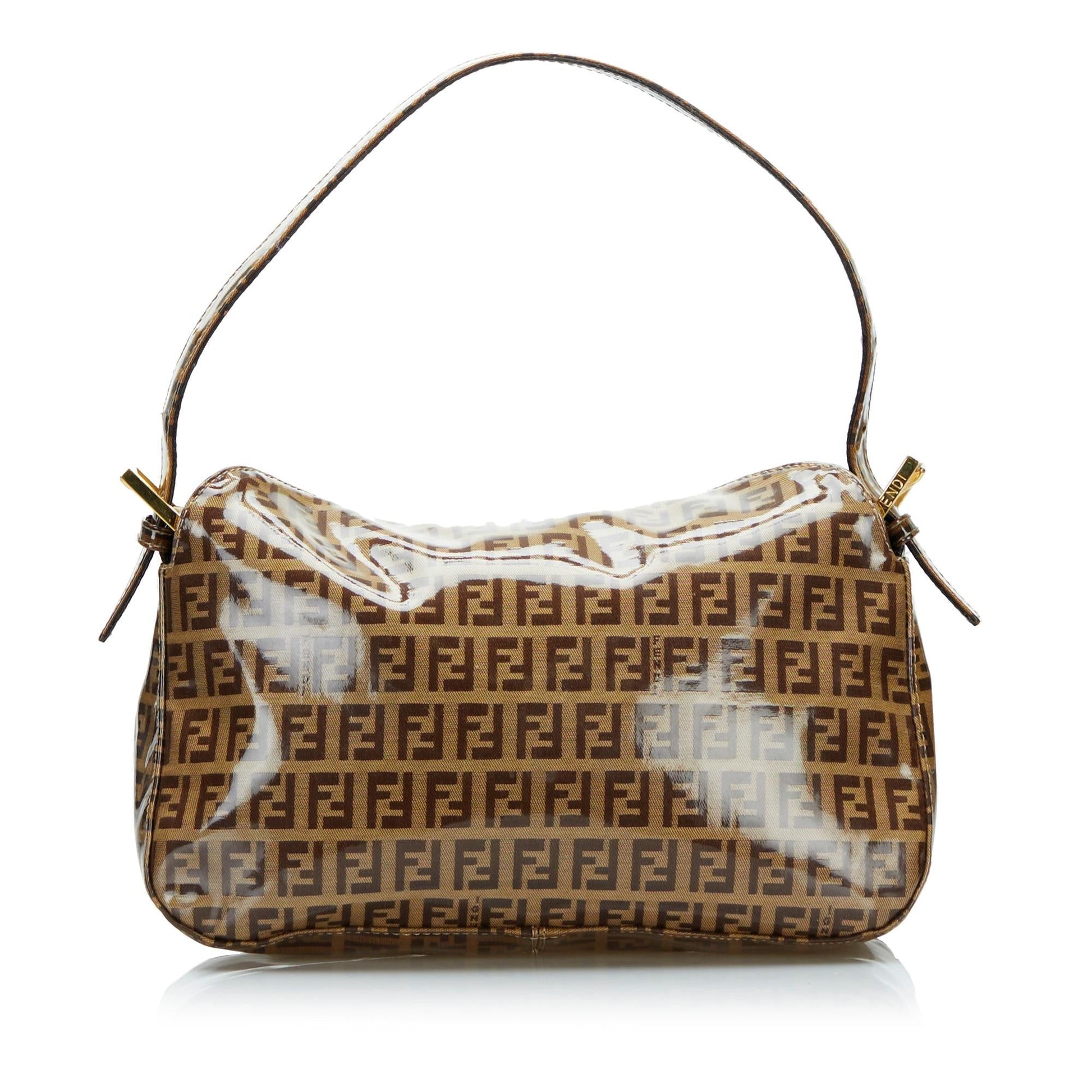 Fendi Crystal Zucchino Double Flap