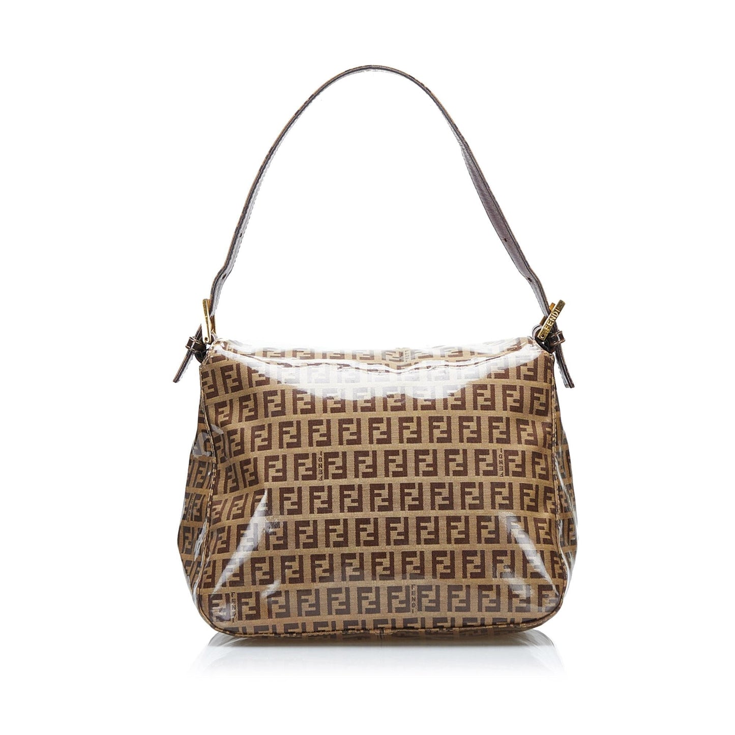 Fendi Crystal Zucchino Flap Baguette