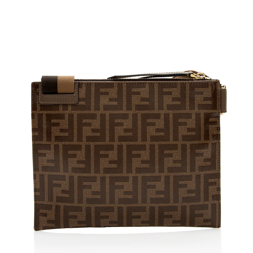 Fendi FF Spalmati Fila Messenger Bag